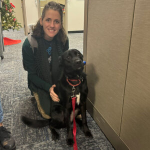 Jen and Onyx_Shelters Let’s Get Out of the Way of Getting Pets into Homes